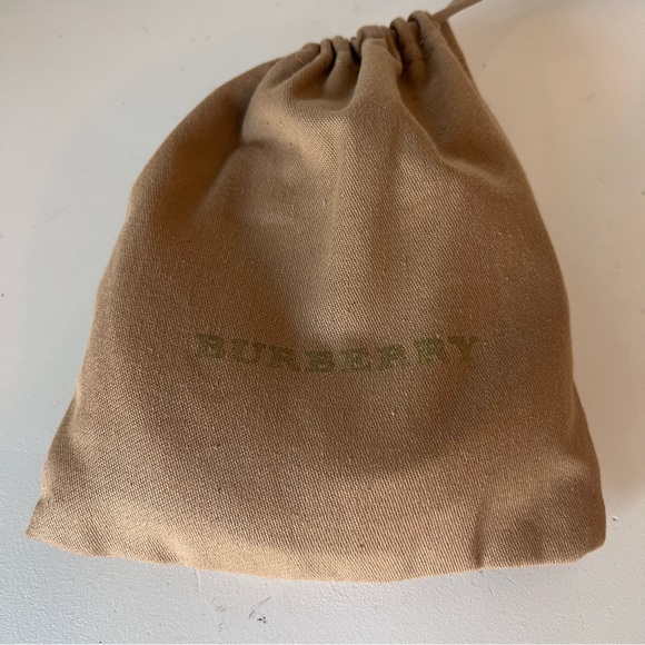 BURBERRY Studded Black Leather Gold Stud Wrap Belt Long Designer Statement Belt - Picture 5 of 14